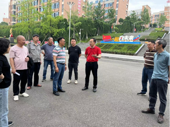 未雨绸缪早当先，防汛备汛不松懈——绵阳南山中学实验学校全力做好防汛备汛各项工作